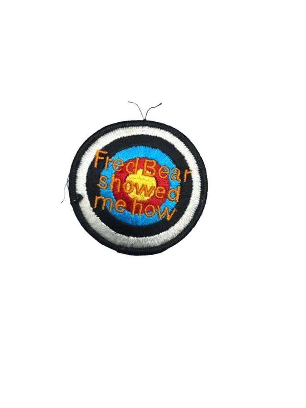 Vintage Fred Bear Showed Me How Archery Target Patch